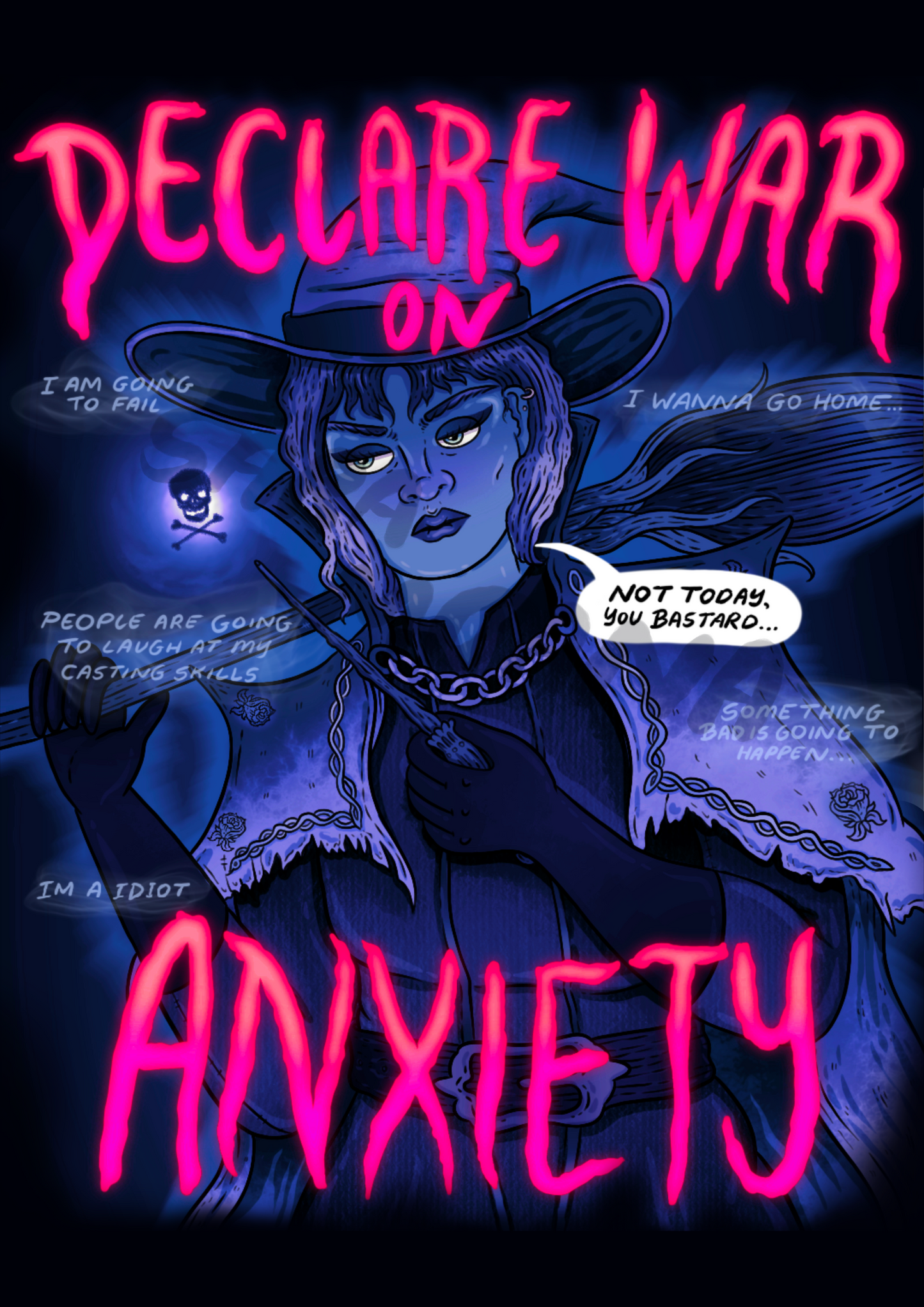 declare war on anxiety