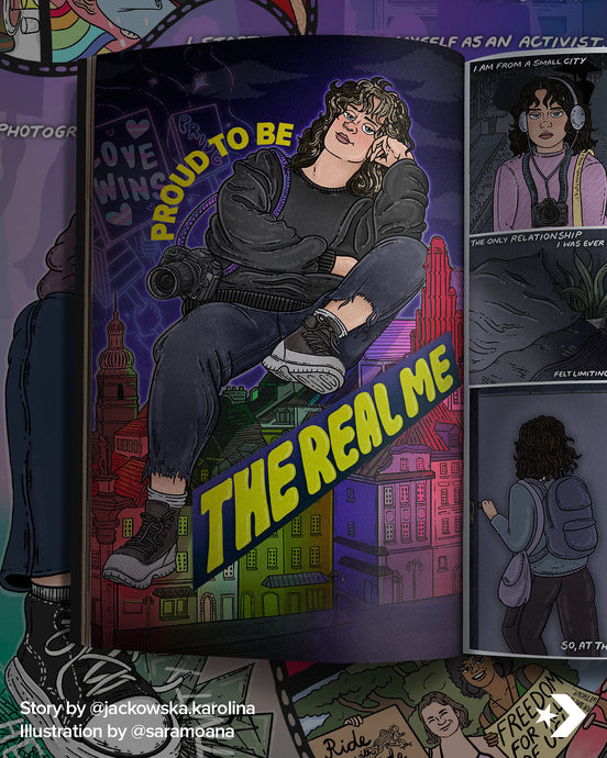 Comic for Converse Global’s ‘Proud to be Series’ (June 2023)