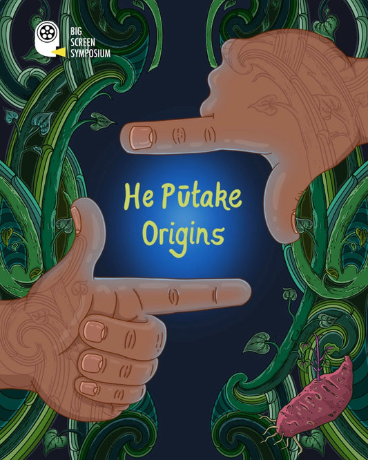 Illustration for Big Screen Symposium 2026’s ‘He Pūtake | Origins’ 2-Day Event (July 2026)