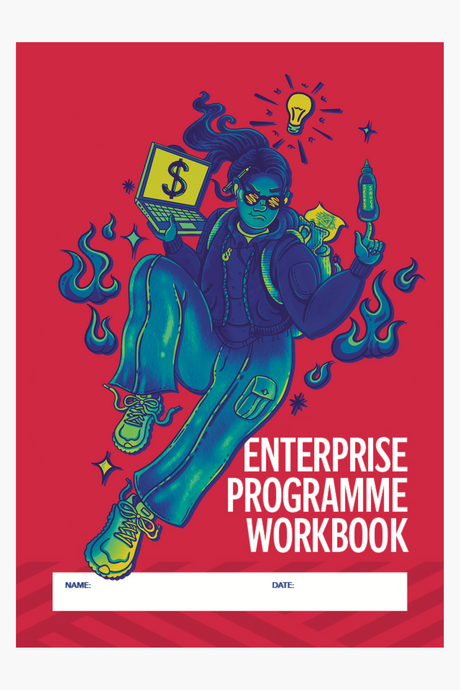 Workbook Illustrations for The King’s Trust’s Enterprise Workshop (November 2024)