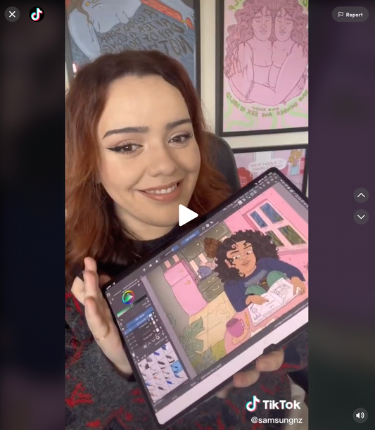 AD Collaboration with Samsung NZ for Galaxy S8 Tablet 14.6inch (September 2022)