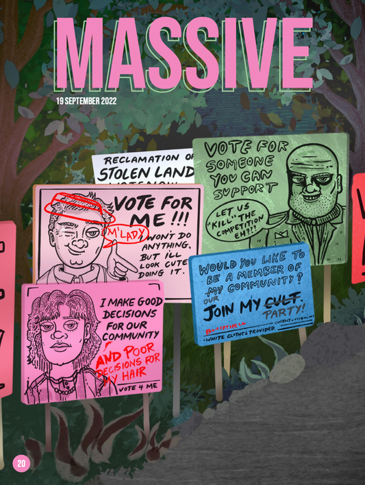 Front Cover of Massive Magazine Issue #20 (September 2022)