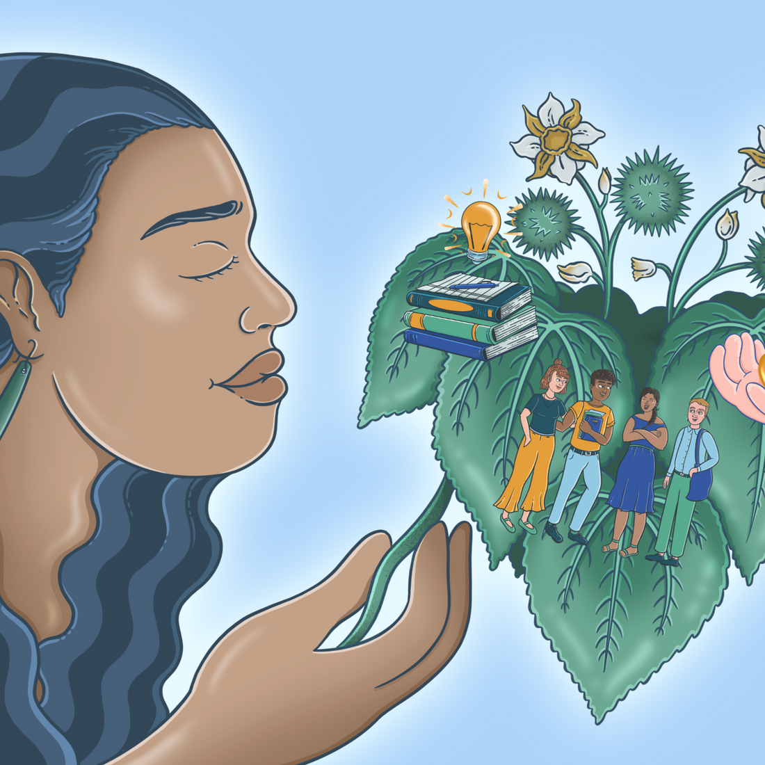 Illustration for Whau Mental Health Foundation (October 2024)