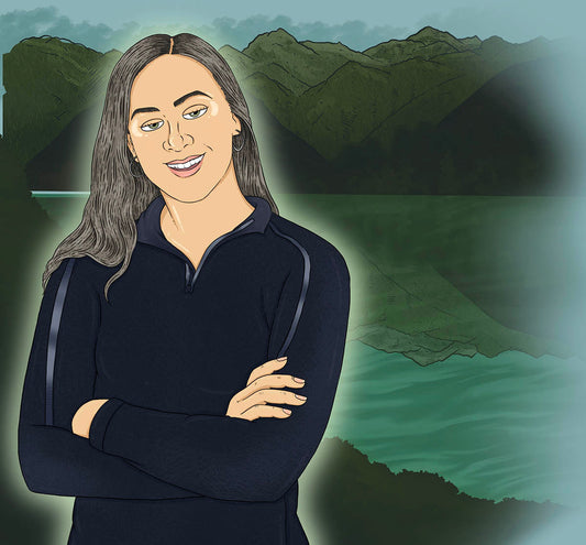 'Soltice Morrison dives to reconnect with the natural world' Article written by Angela Barnett featured in Ensemble Magazine (June 2022)