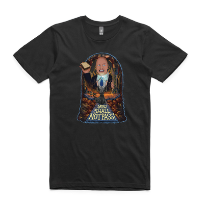 'You shall not pass (me a marmite sandwich)' T-Shirt Lord of the Rings x Election 2026