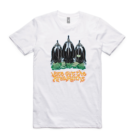'Vote out the Ringwraiths' T-Shirt Lord of the Rings x Election 2026